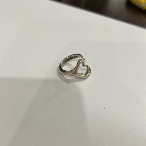 Tiffany & Co Elsa Peretti Open Heart Ring